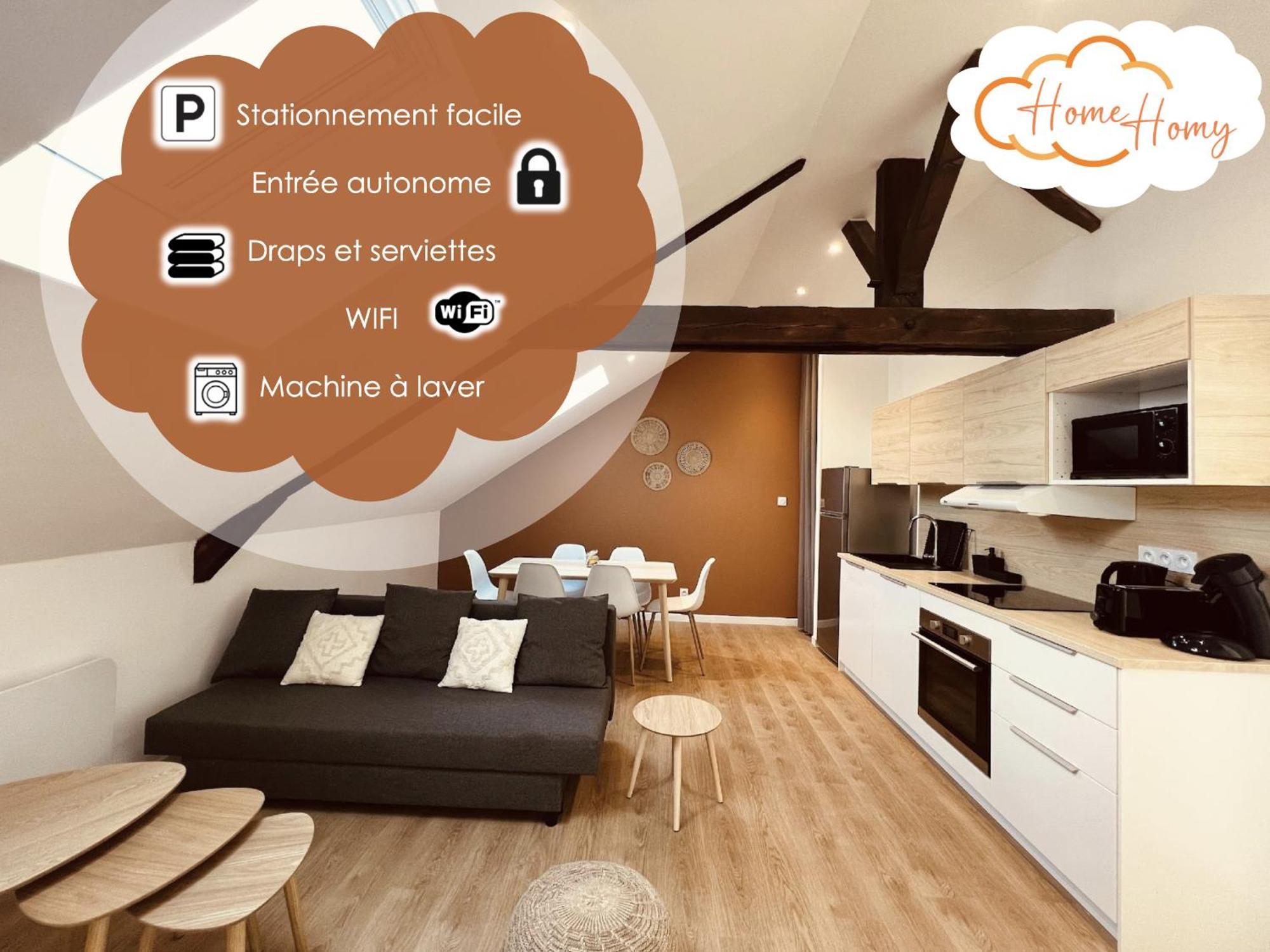 L'Ibiza - Home Homy Montluçon Екстериор снимка